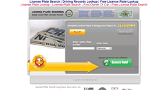 Desktop Screenshot of license-plate-search.biz